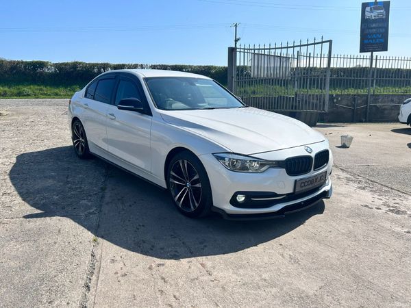 BMW 3-Series Saloon, Diesel, 2018, White
