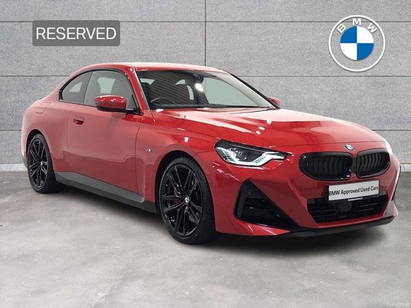 BMW 2-Series Coupe, Diesel, 2023, Red