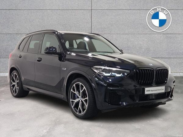 BMW X5 SUV, Petrol Plug-in Hybrid, 2022, Black