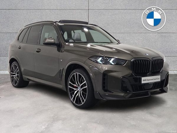 BMW X5 SUV, Petrol Plug-in Hybrid, 2025, Green