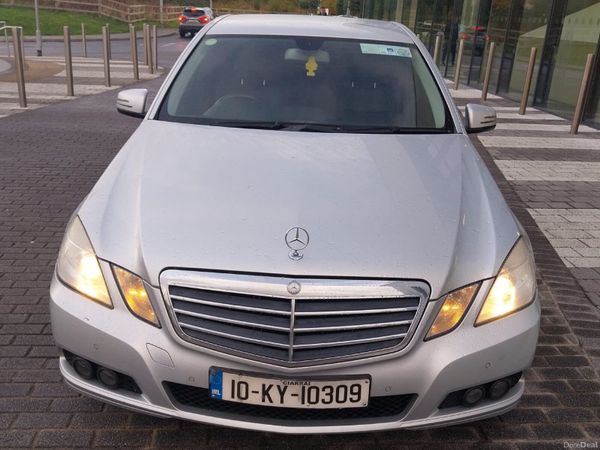 Mercedes-Benz E-Class Saloon, Diesel, 2010, Silver