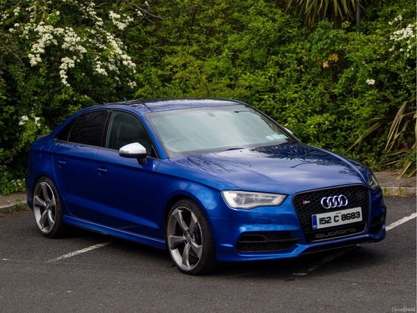 Audi S3 Saloon, Petrol, 2015, Blue
