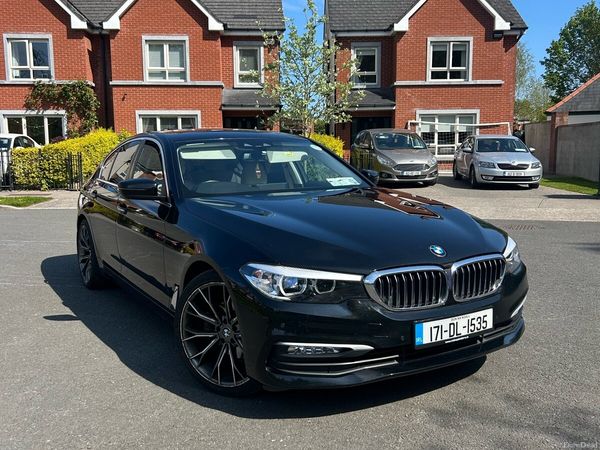 BMW 5-Series Saloon, Diesel, 2017, Black