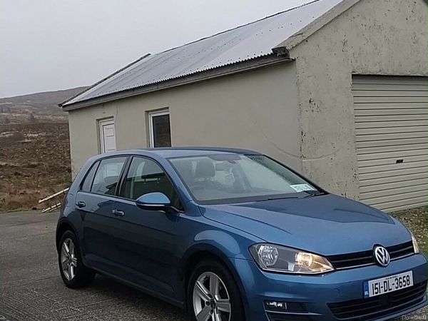 Volkswagen Golf Hatchback, Diesel, 2015, Blue