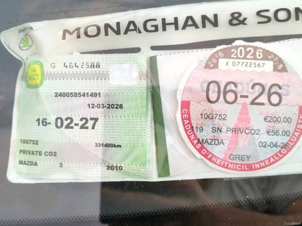 Mazda Mazda3 Saloon, Diesel, 2010, Grey