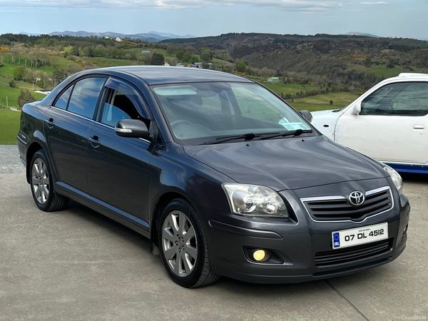 Toyota Avensis Saloon, Petrol, 2007, Grey