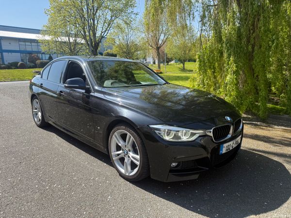 BMW 3-Series Saloon, Petrol Plug-in Hybrid, 2018, Black
