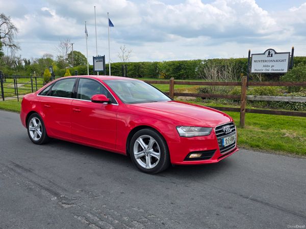 Audi A4 Saloon, Diesel, 2012, Red