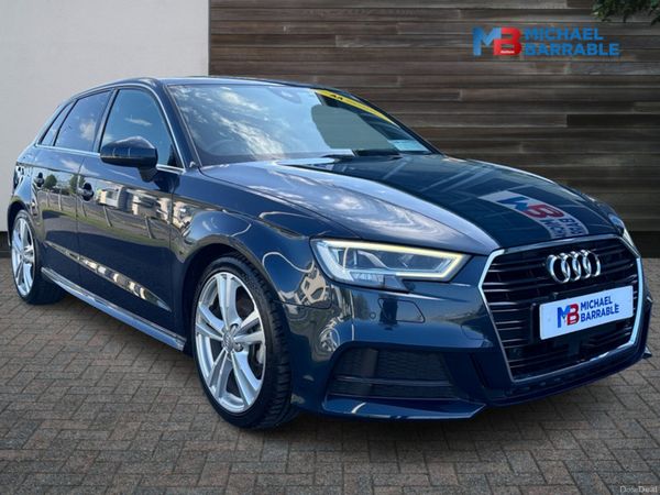 Audi A3 Hatchback, Petrol, 2017, Blue