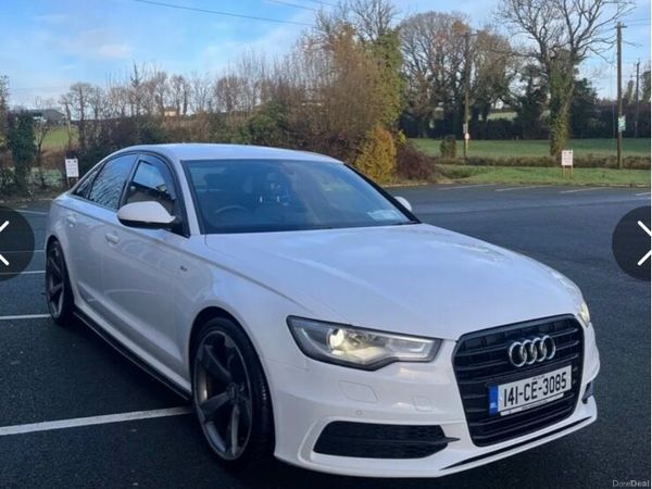 Audi A6 Saloon, Diesel, 2014, White