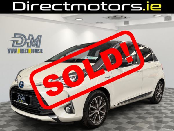 Toyota Yaris MPV, Petrol Hybrid, 2019, White