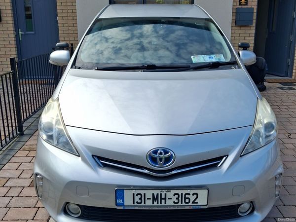 Toyota Prius MPV, Petrol Hybrid, 2013, Silver