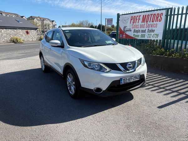 Nissan Qashqai Hatchback, Diesel, 2015, White