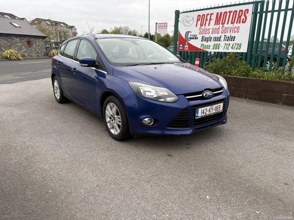 Ford Focus Hatchback, Diesel, 2014, Blue