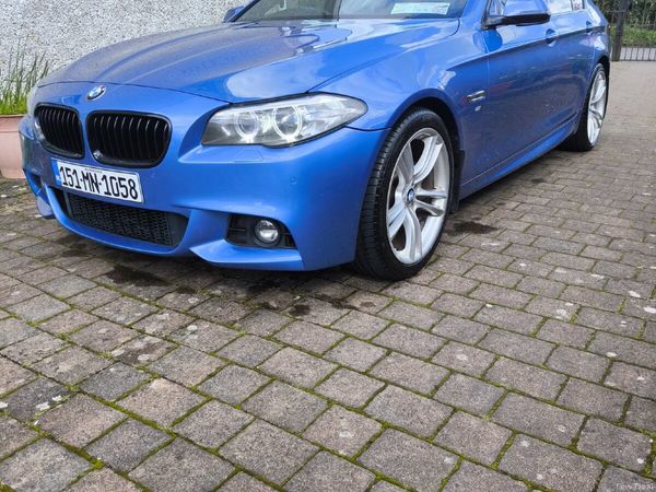 BMW 5-Series Saloon, Diesel, 2015, Blue