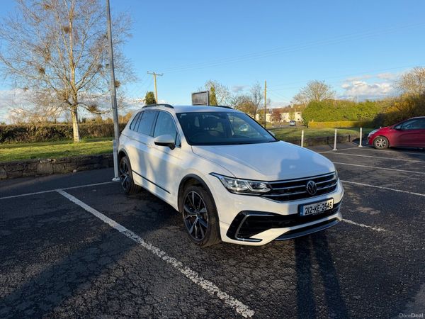 Volkswagen Tiguan SUV, Petrol Plug-in Hybrid, 2021, White