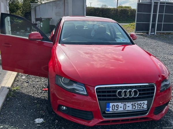 Audi A4 Saloon, Diesel, 2009, Red