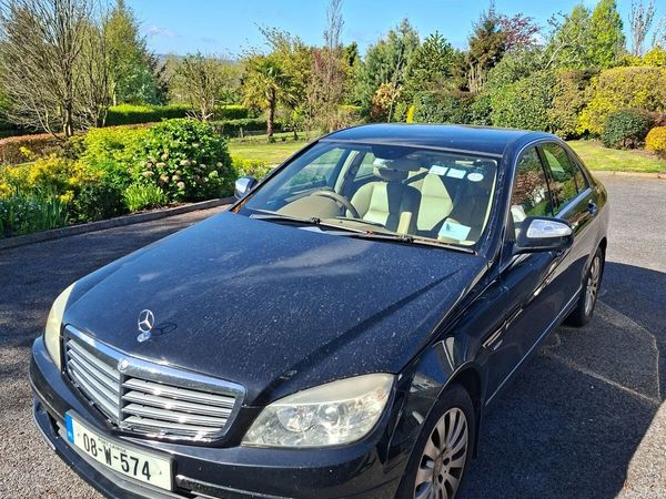 Mercedes-Benz C-Class Saloon, Petrol, 2008, Black