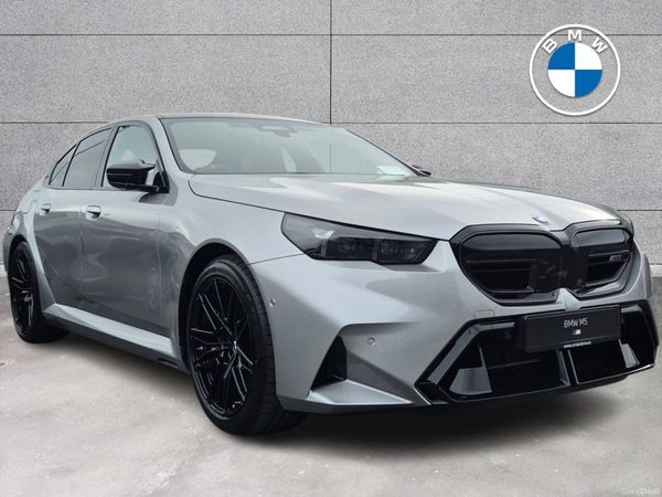 BMW M5 Saloon, Petrol Hybrid, 2026, Silver