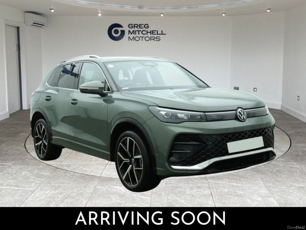 Volkswagen Tiguan SUV, Petrol Hybrid, 2025, Green