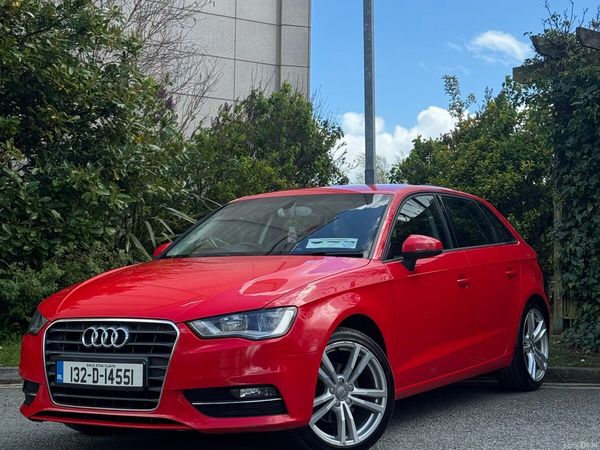 Audi A3 Hatchback, Diesel, 2013, Red