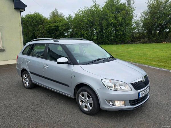 Skoda Fabia Estate, Diesel, 2014, Silver