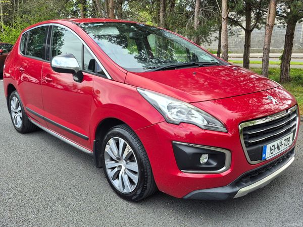 Peugeot 3008 SUV, Diesel, 2015, Red