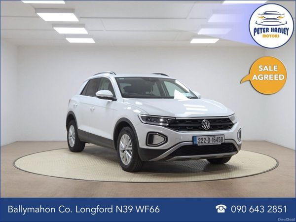Volkswagen T-Roc SUV, Diesel, 2022, White