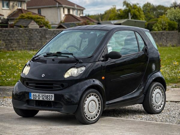 Smart Fortwo Coupe, Petrol, 2003, Black