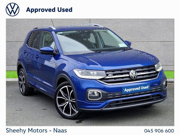 Volkswagen T-Cross Hatchback, Petrol, 2023, Blue