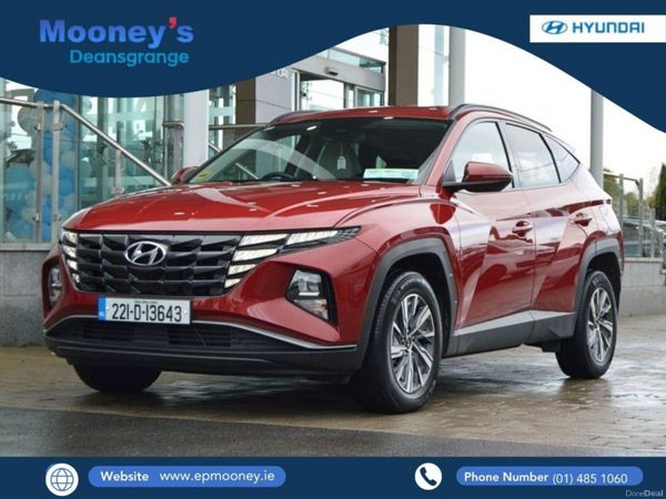 Hyundai Tucson SUV, Petrol Hybrid, 2022, Red