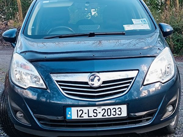 Vauxhall Meriva MPV, Diesel, 2012, Blue