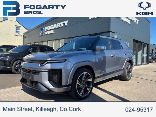 KGM Actyon SUV, Petrol Hybrid, 2026, Grey