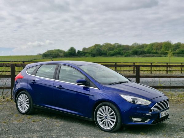 Ford Focus Hatchback, Diesel, 2016, Blue