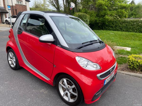 Smart Fortwo Convertible, Petrol, 2012, Red