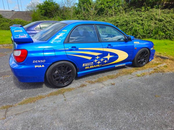 Subaru Impreza Saloon, Petrol, 2002, Blue