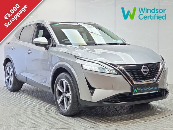 Nissan Qashqai MPV, Petrol Hybrid, 2023, Grey