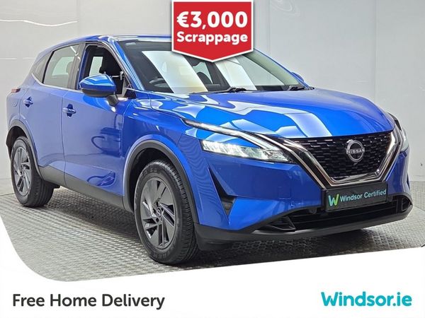 Nissan Qashqai MPV, Petrol Hybrid, 2023, Blue