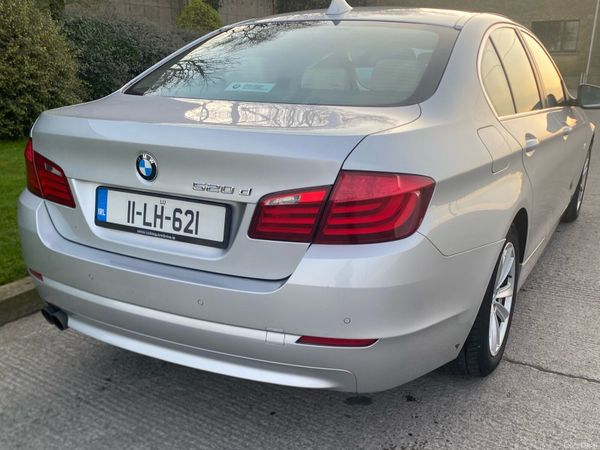 BMW 5-Series Saloon, Diesel, 2011, Silver