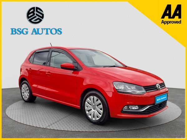 Volkswagen Polo Hatchback, Petrol, 2017, Red