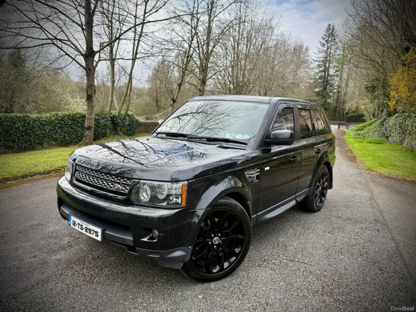 Land Rover Range Rover Sport SUV, Diesel, 2012, Black