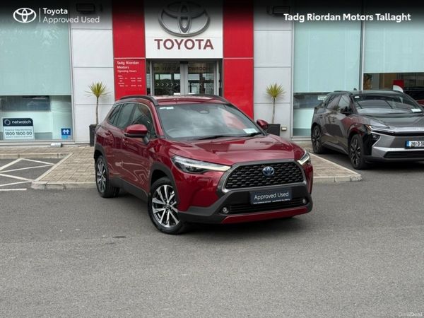 Toyota Corolla Cross SUV, Petrol Hybrid, 2023, Red