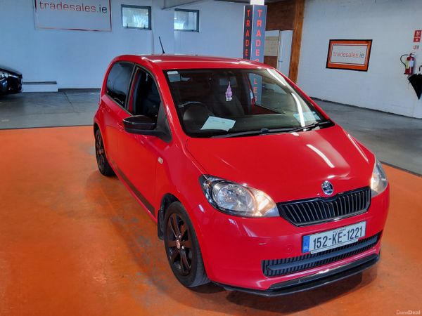 Skoda Citigo Hatchback, Petrol, 2015, Red