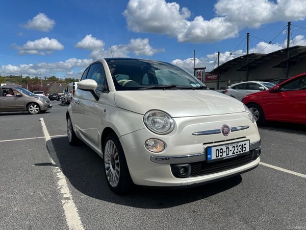 Fiat 500 Hatchback, Petrol, 2009, White