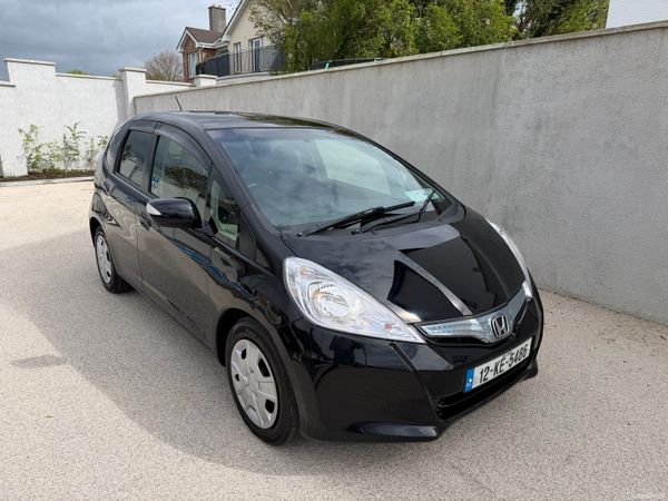 Honda Fit Hatchback, Petrol Hybrid, 2012, Black