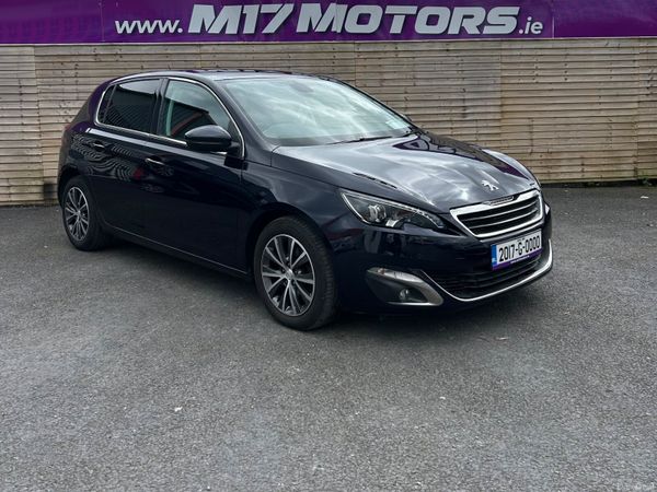 Peugeot 308 Hatchback, Diesel, 2017, Blue
