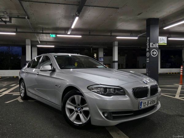 BMW 5-Series Saloon, Diesel, 2012, Silver