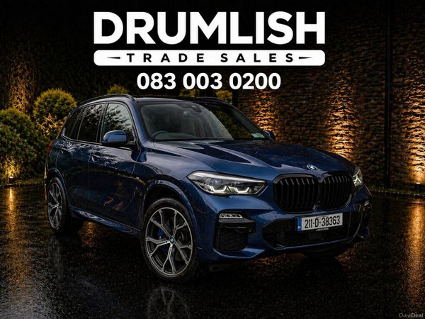 BMW X5 SUV, Petrol Plug-in Hybrid, 2021, Blue