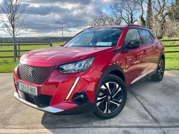 Peugeot 2008 MPV, Electric, 2022, Red