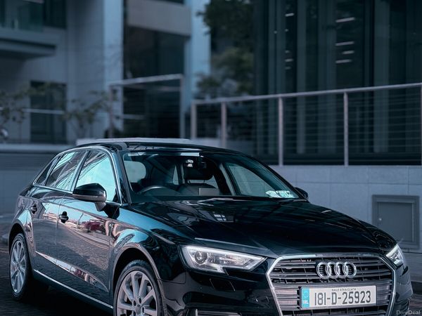 Audi A3 Hatchback, Petrol, 2018, Black